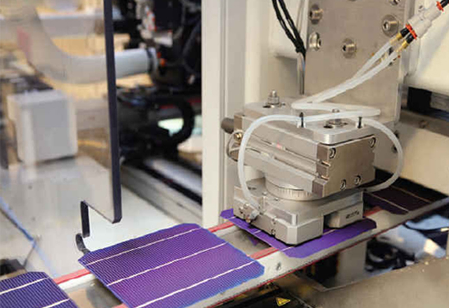 電陽能電池板表面缺陷檢測(cè)